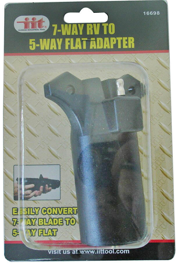 IIT 7 PIN RV TO 5 PIN FLAT ADAPTER