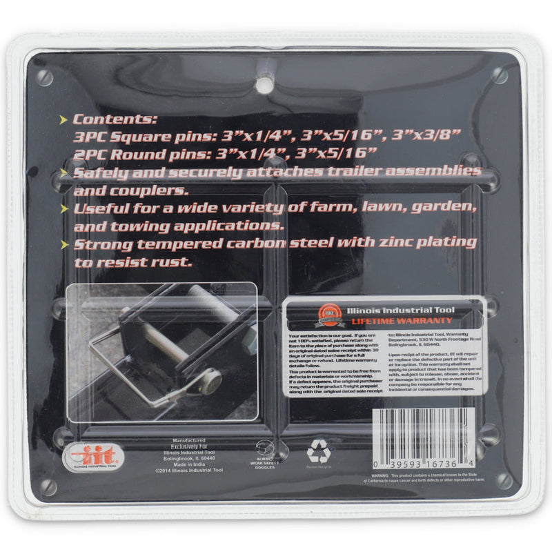 IIT 5pc SAFETY PTO PIN ASSORTMENT