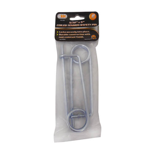 IIT 2PK COILED TENSION SAFETY PIN 5 x 5/32''