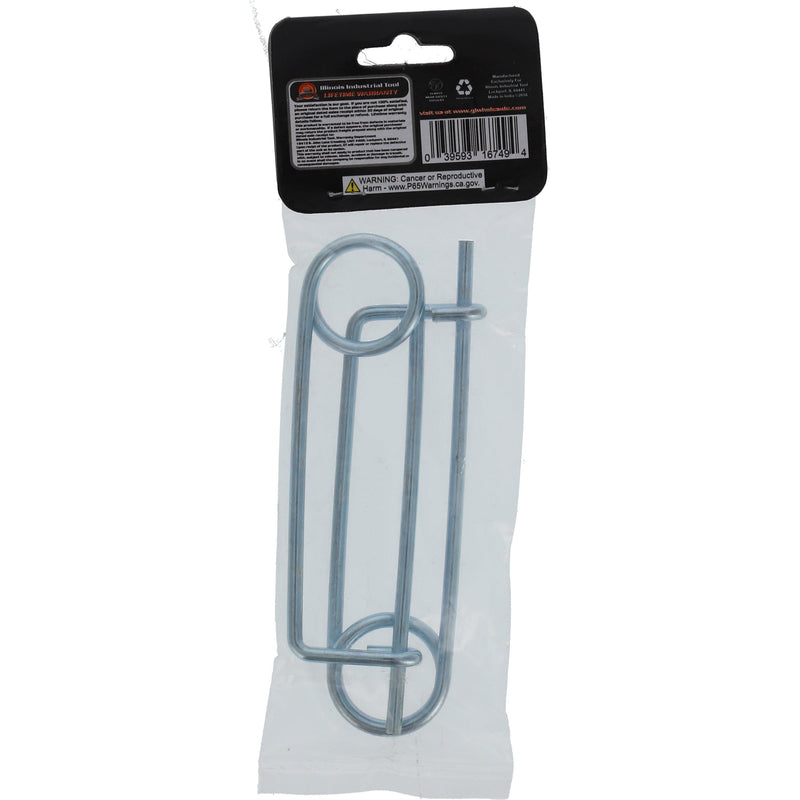 IIT 2PK COILED TENSION SAFETY PIN 5 x 5/32''