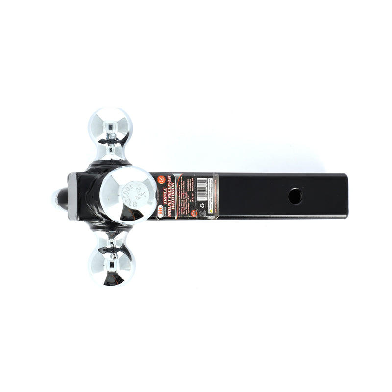 IIT TRIPLE BALL MOUNT WITH HOOK