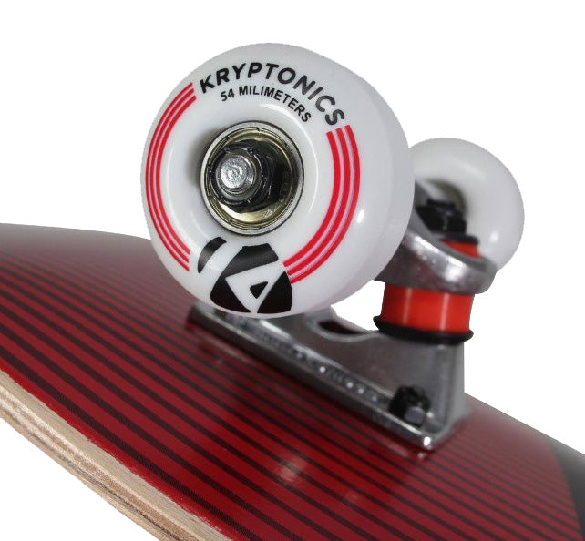 KRYPTONICS 31'' CALI-RED SKATEBOARD