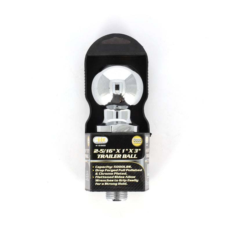 IIT 2 5/16'' x 1''x3'' TRAILER BALL