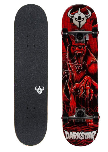 DARKSTAR 31'' ANIMAL RED SKATEBOARD