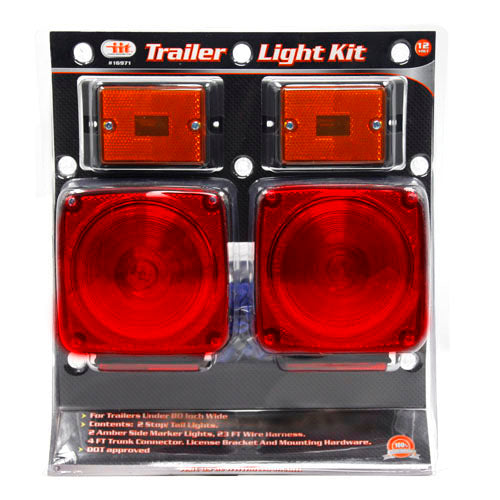 IIT 12 VOLT TRAILER LIGHT KIT DOT