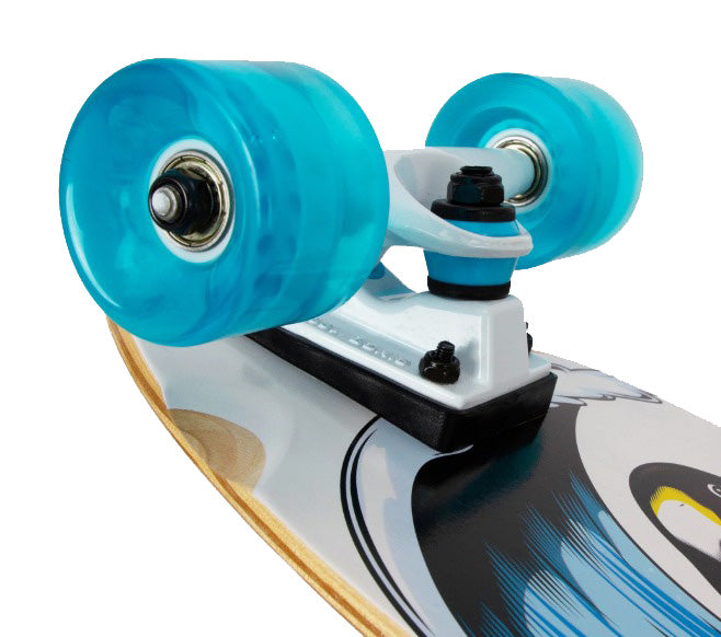 KRYPTONICS 28'' CRUISER HANG TEN PENGUIN SKATEBOARD
