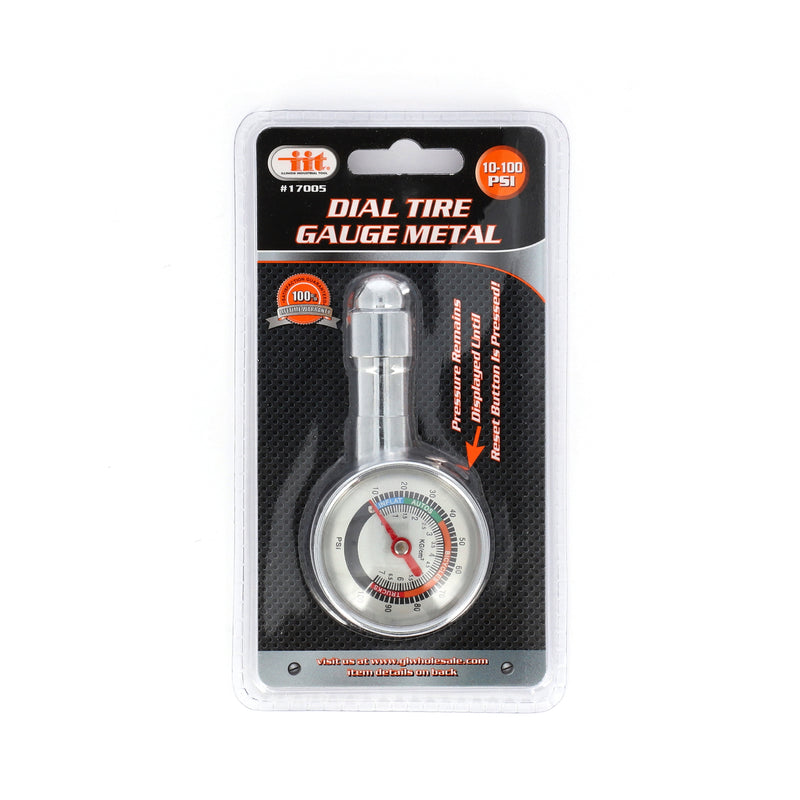 IIT DIAL TIRE GAUGE -METAL