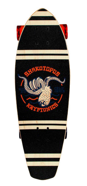 KRYPTONICS 27'' CRUISER PUG LIFE & SHAKOTOPUS SKATEBOARD