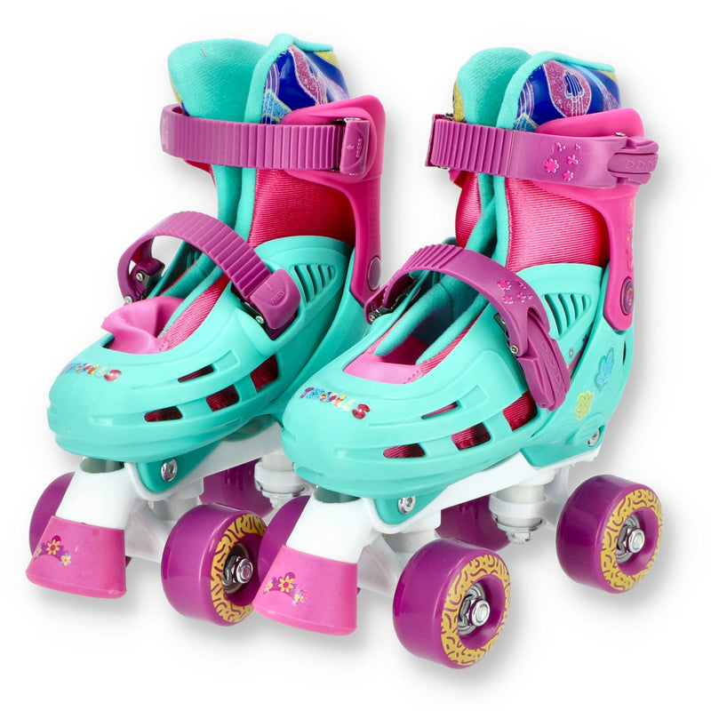 TROLLS WORLD TOUR ADJUSTABLE QUAD ROLLER SKATES J10-J13