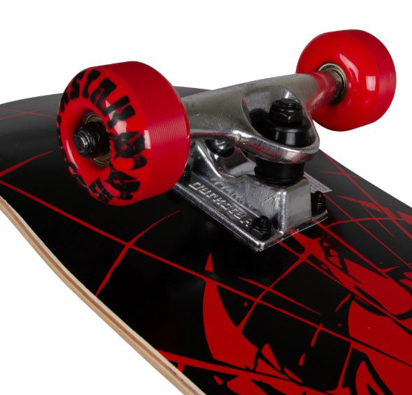 DARKSTAR DS40 31'' RED WARRIOR SKATEBOARD DOUBLE KICKTAIL