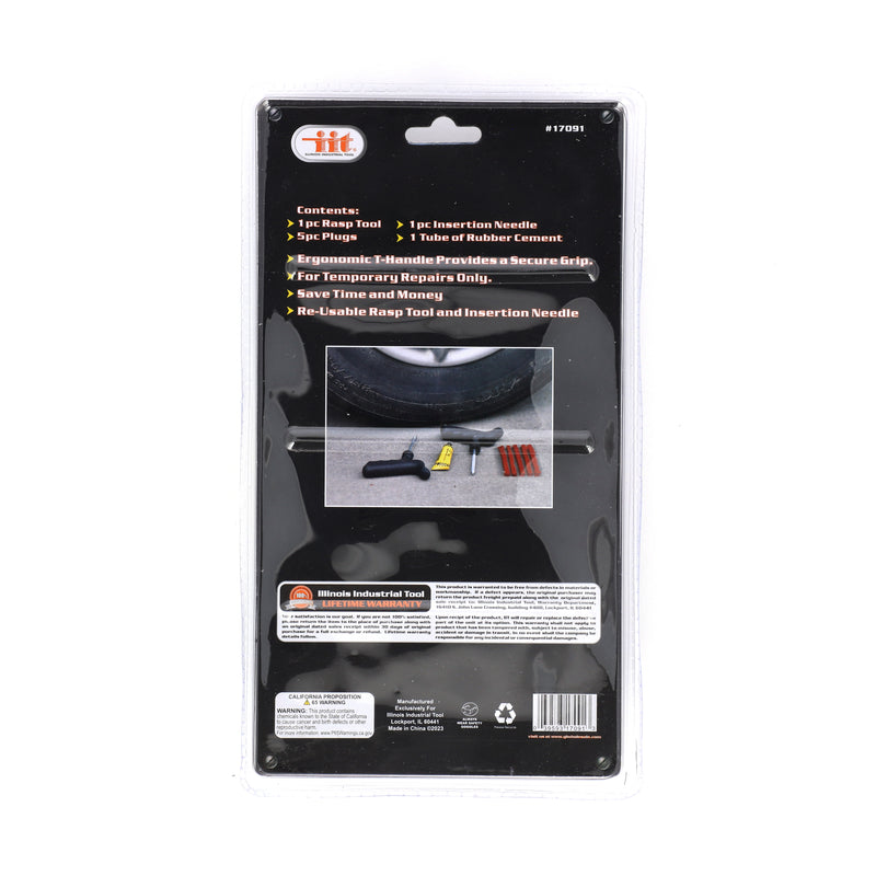 IIT 8pc TIRE REPAIR KIT