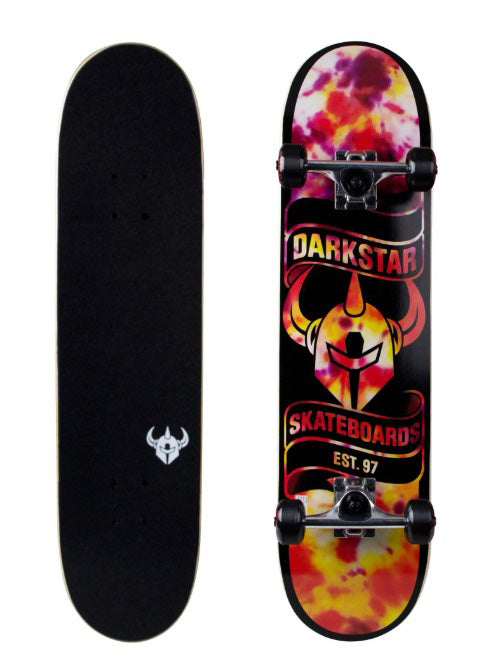 DARKSTAR 31'' SCROLL-RED SKATEBOARD