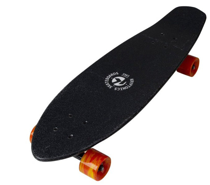 KRYPTONIC 28'' SKATEBOARD CRUISER-SWIRLED LAVA DESIGN