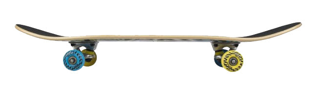 SPEED DEMONS 30'' HELMETED SKULL SKATEBOARD