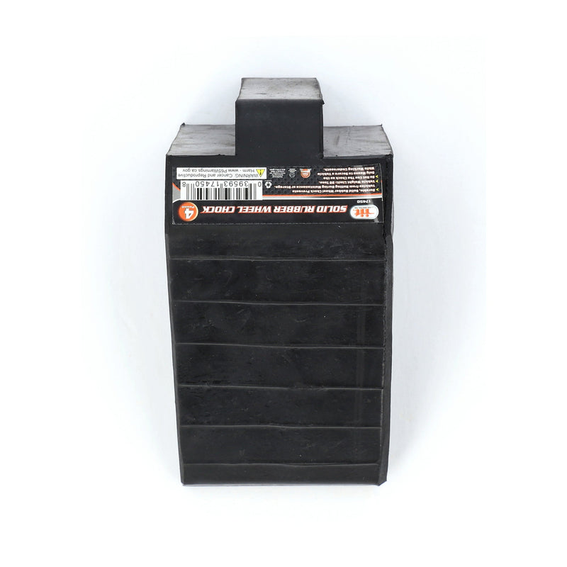 IIT 4lb SOLID RUBBER WHEEL CHOCK