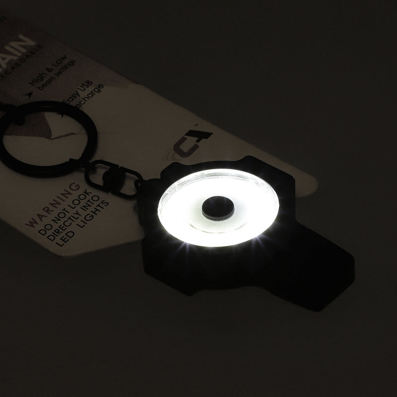 CA RECHARGEABLE LED KEYCHAIN USB FLASHLIGHT