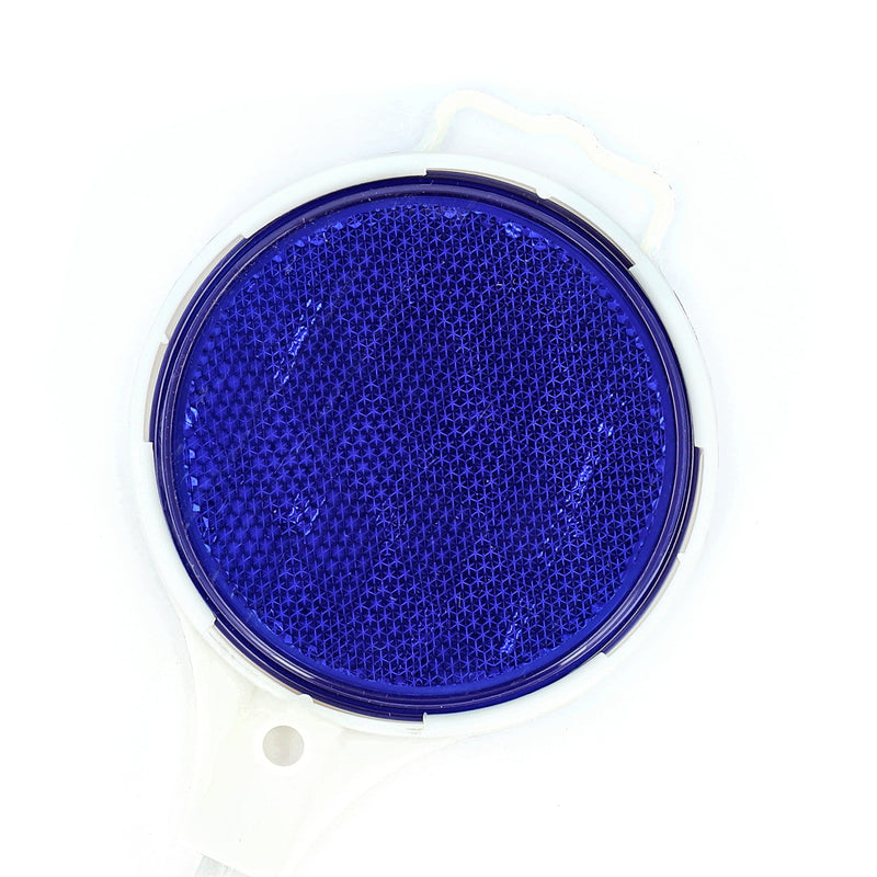 IIT 2'' BLUE REFLECTOR ON 48'' PLASTIC STAKE