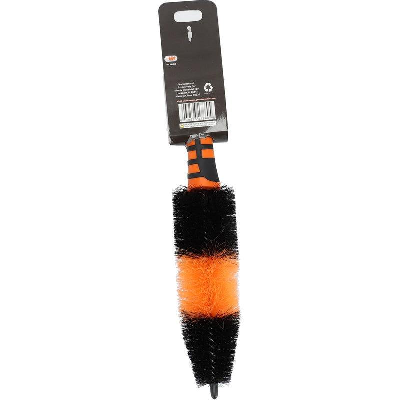 IIT 15'' CONE WHEEL BRUSH RUBBER GRIP