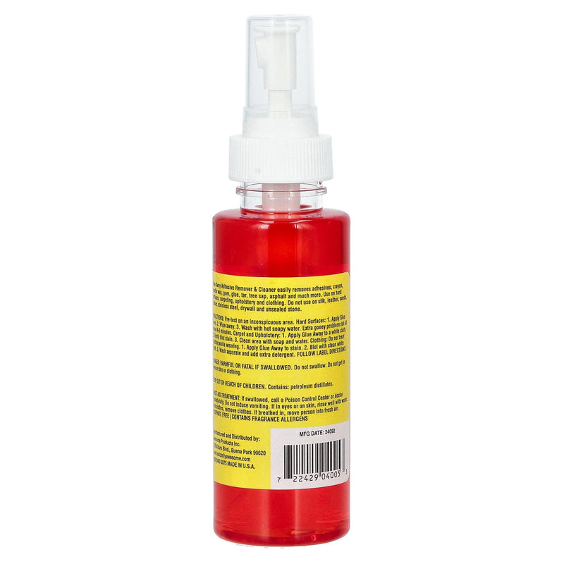AWESOME 4OZ GLUE-AWAY ADHESIVE REMOVER SPRAY