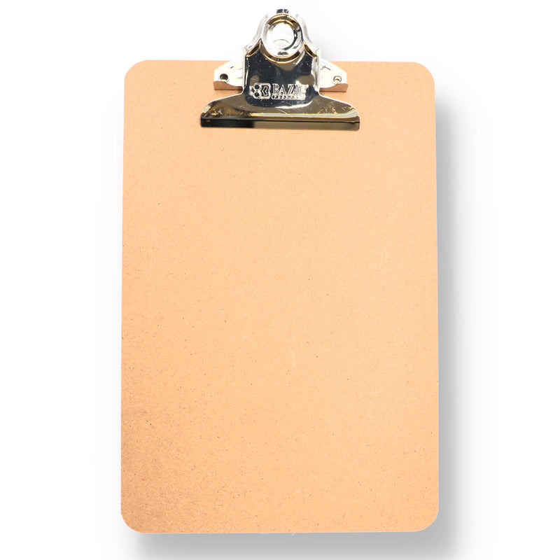 MEMO SIZE CLIPBOARD WITH METAL SPRING CLIP -NO ONLINE SALES