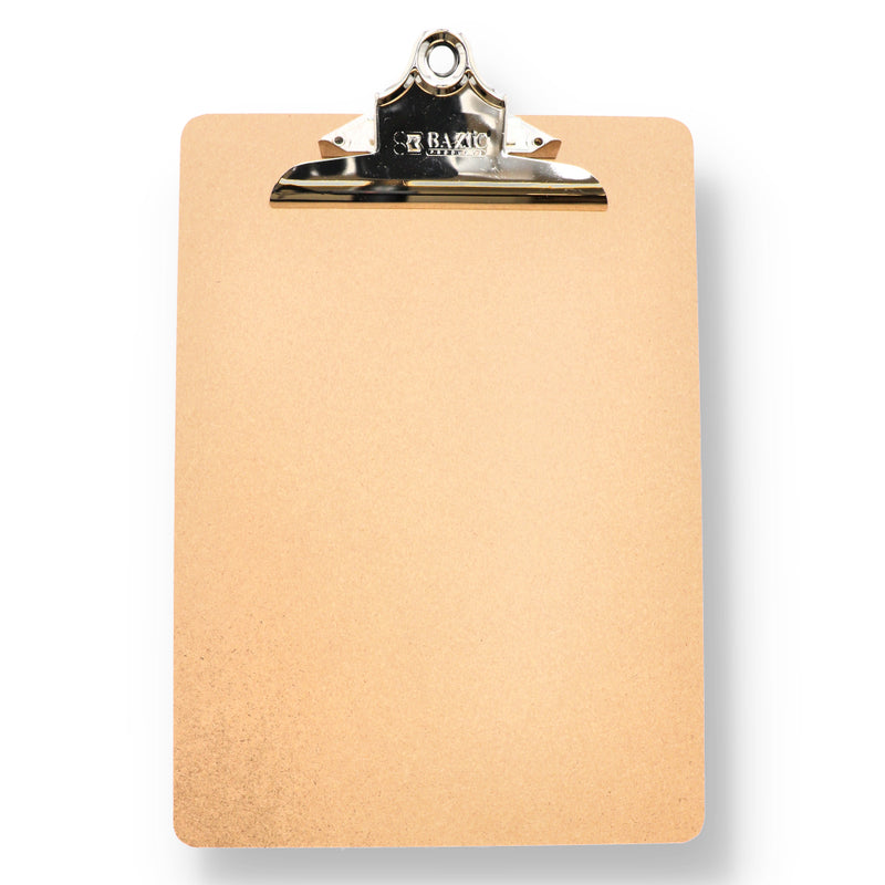 STANDARD SIZE CLIPBOARD WITH METAL SPRING CLIP -NO ONLINE SALES