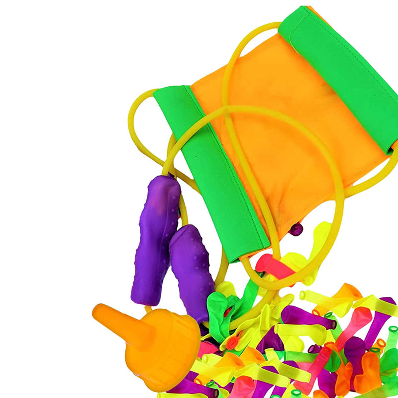 3 MAN WATER BALLOON LAUNCHER & 30 WATER BOMB BALLOONS