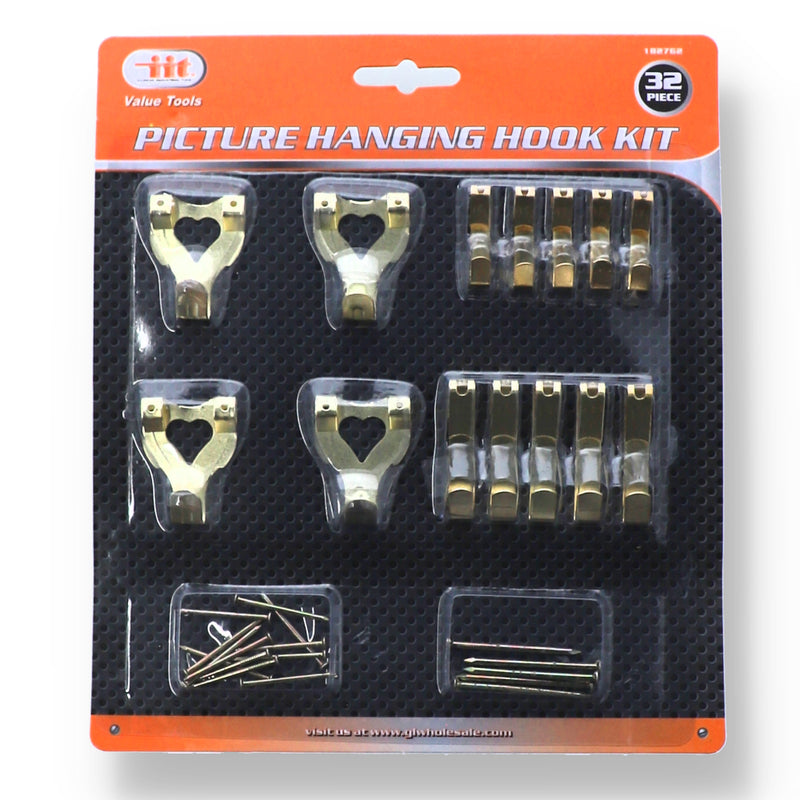 IIT 32PC PICTURE HANGING HOOK KIT