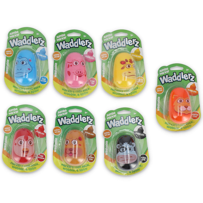 WADDLERZ ANIMAL WASHABLE BROAD LINE MARKER ASST.