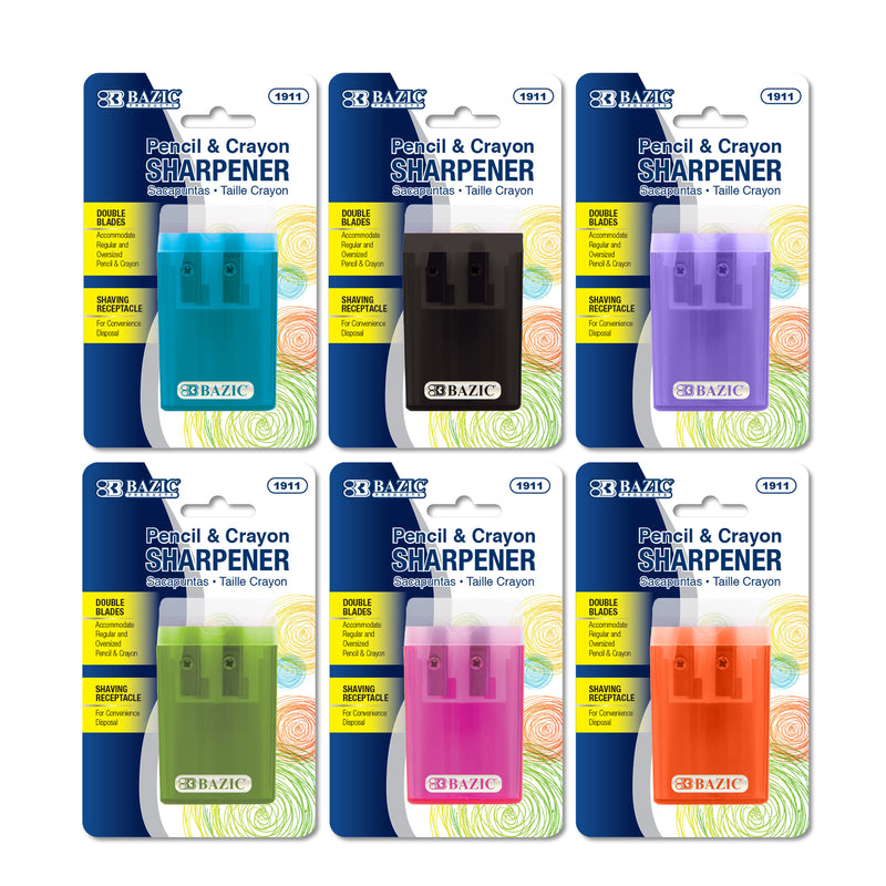 DUAL BLADE PENCIL SHARPENER -NO ONLINE SALES