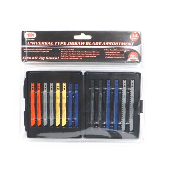 IIT 14pc UNIVERSAL JIG SAW BLADE