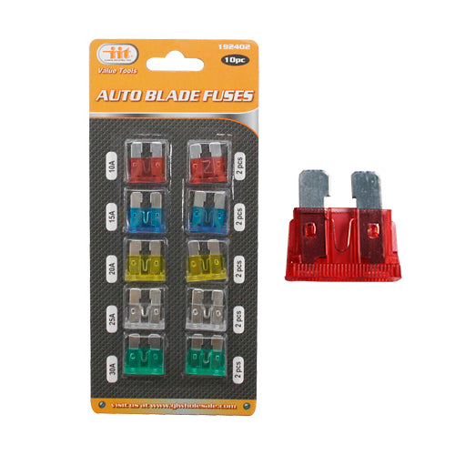 IIT 10pc AUTO FUSE ASSORT 10-30 AMP