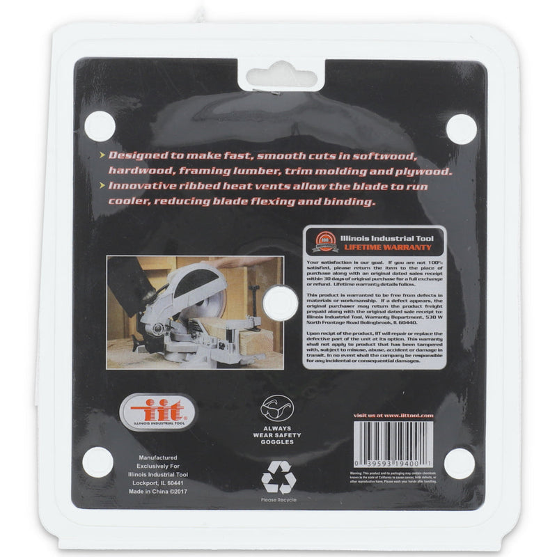 IIT 7-1/4'' CARBIDE SAW BLADE 24 TOOTH
