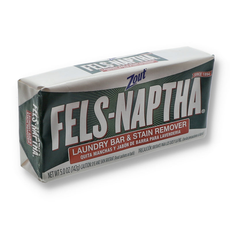 5oz FELS NAPTHA LAUNDRY SOAP BAR HEAVY DUTY