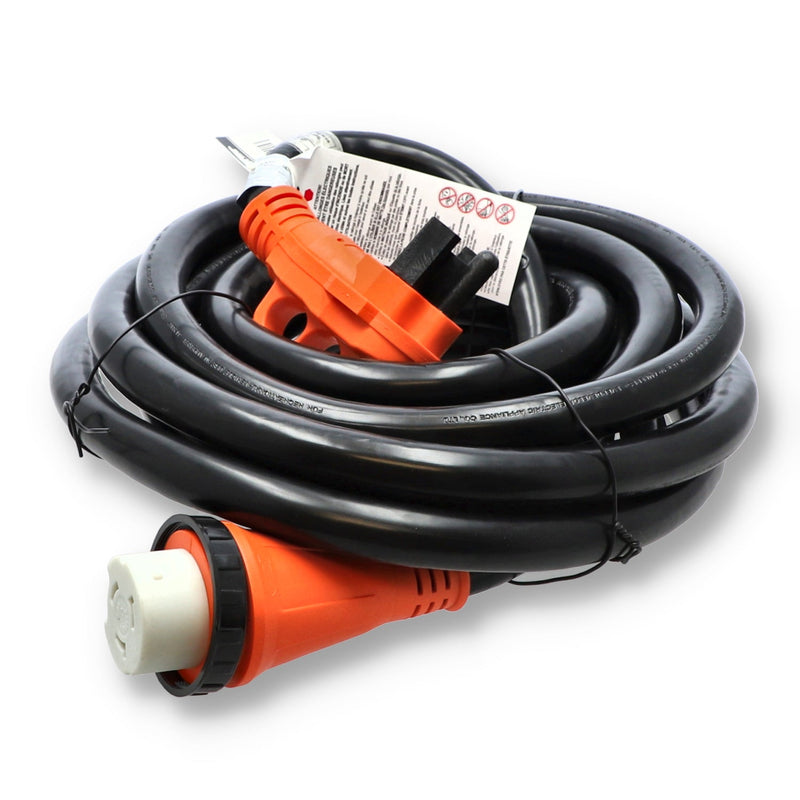 30' 50 AMP RV CORD 14-50P MALE PLUG TO SS2-50R FEMALE CONNECTOR
