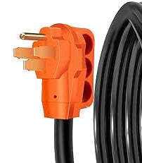 30' 50 AMP RV CORD 14-50P MALE PLUG TO SS2-50R FEMALE CONNECTOR