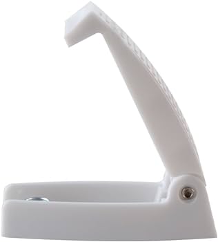 5PC WHITE RV BAGGAGE DOOR CATCH