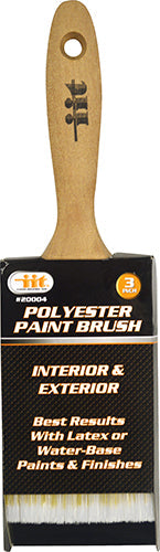 20004-IIT 3'' PAINT BRUSH WOOD HANDLE