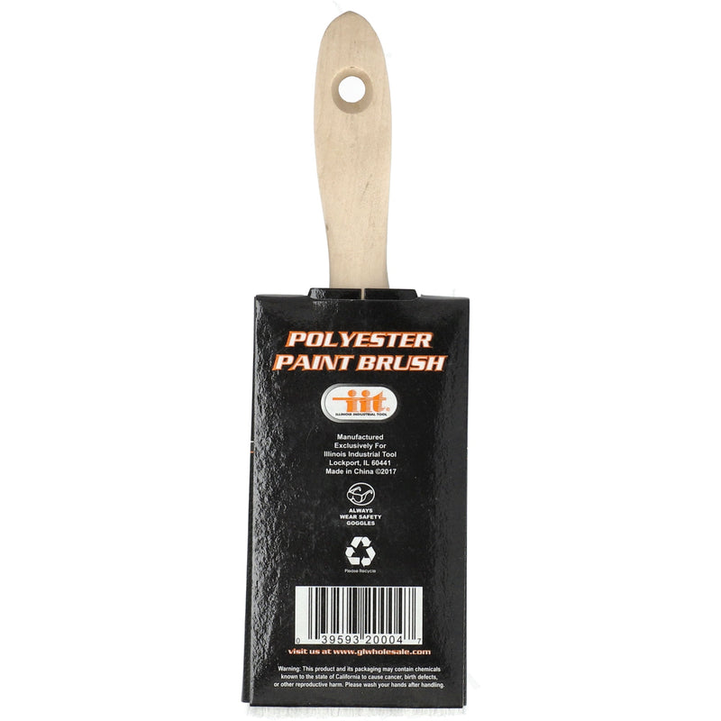 20004-IIT 3'' PAINT BRUSH WOOD HANDLE
