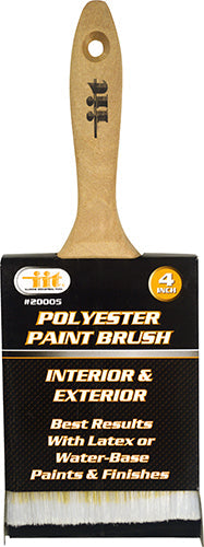 IIT 4'' PAINT BRUSH-WOOD HANDLE