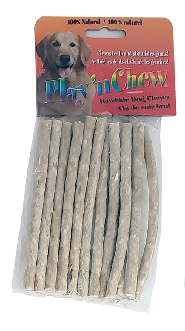 ASSORTED RAWHIDE DOG CHEWS