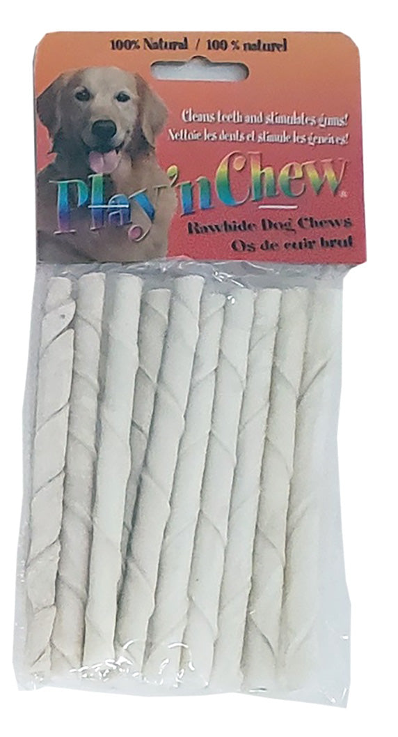 ASSORTED RAWHIDE DOG CHEWS
