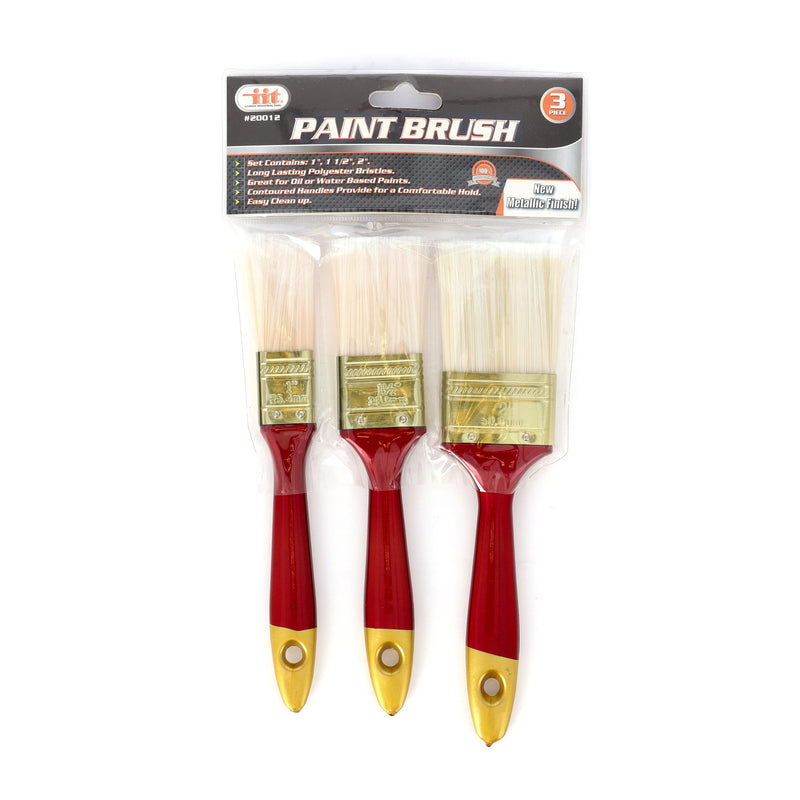 IIT 3 PC PAINT BRUSH METALLIC