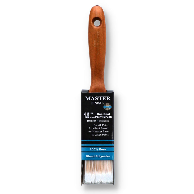 1-1/2'' MASTER FINISH WOOD HANDLE ONE COAT PAINT BRUSH