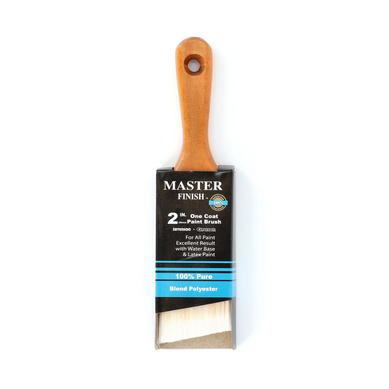 2'' MASTER FINISH WOOD HANDLE STUBBY ONE COAT PAINT BRUSH