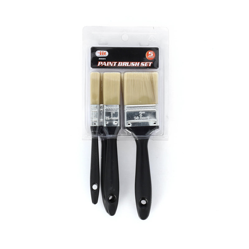 IIT 5PC PAINT BRUSH SET 1/2 TO 2''