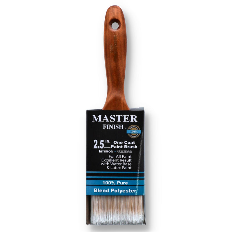 2-1/2'' MASTER FINISH WOOD HANDLE ONE COAT PAINT BRUSH