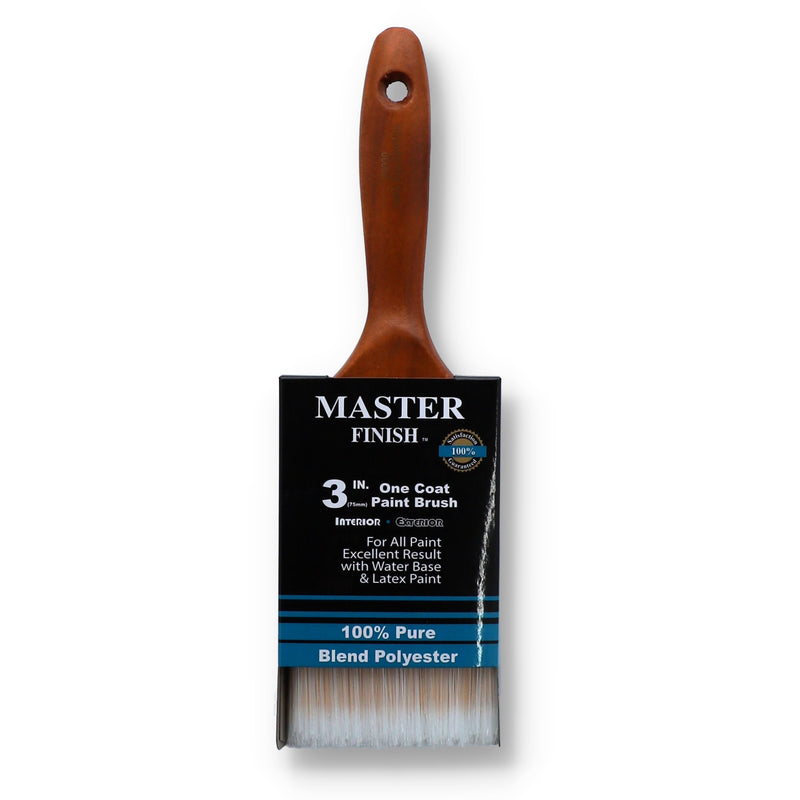 3'' MASTER FINISH WOOD HANDLE ONE COAT PAINT BRUSH