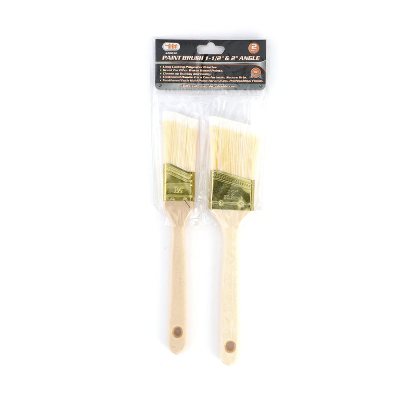 IIT 2pc ANGLE PAINT BRUSH SET