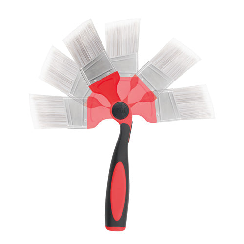 IIT PRO 2.5'' PIVOTING SWIVEL HEAD ANGLE PAINT BRUSH