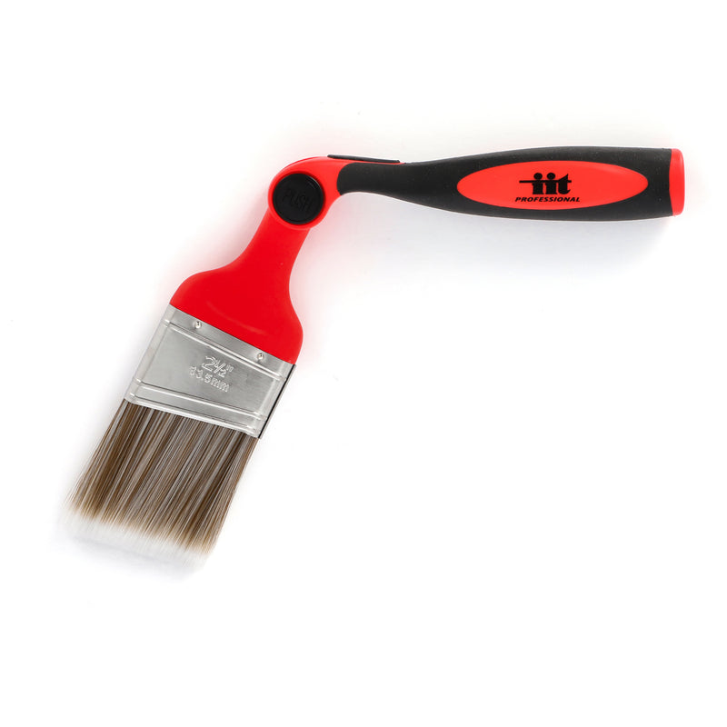 IIT PRO 2.5'' PIVOTING SWIVEL HEAD ANGLE PAINT BRUSH
